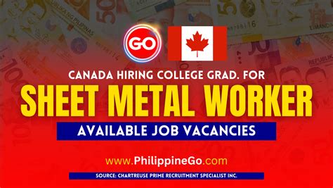 Sheet metal jobs in Abroad 